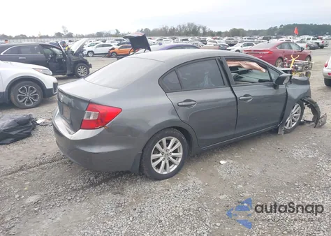 2012 Honda Civic Ex-L z USA, uszkodzony, nr VIN 2HGFB2F90CH547163